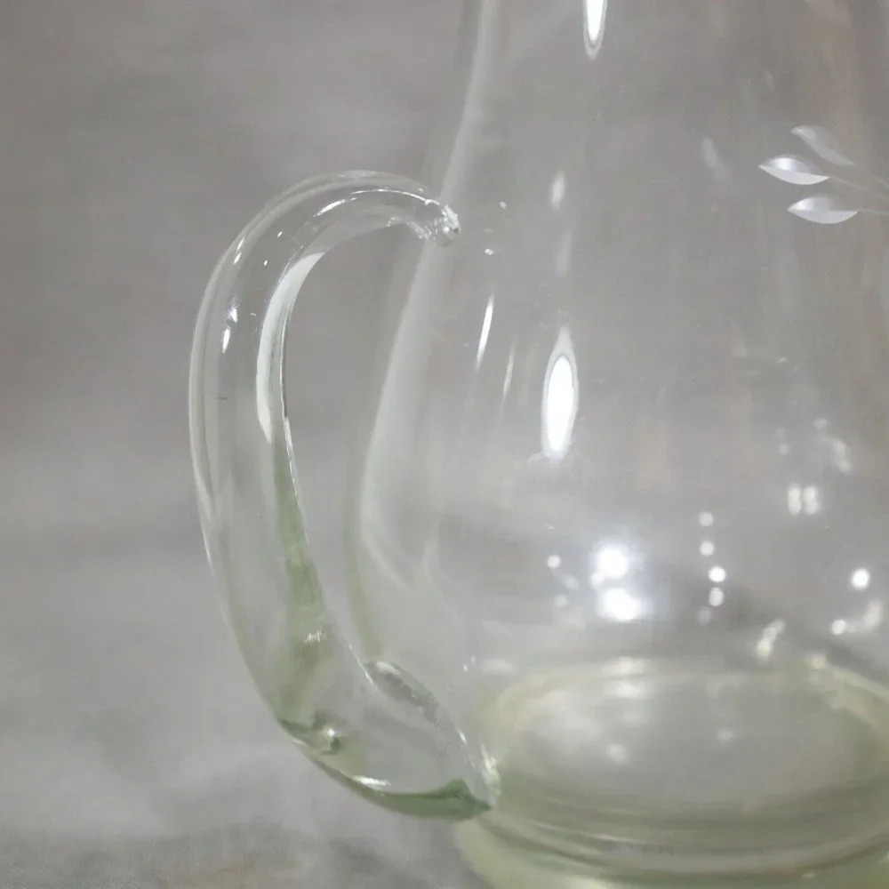 Princess House 64oz Ice Lip Pitcher Heritage Pattern